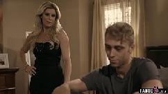 Cheating wife bitch bangs with her husbands young